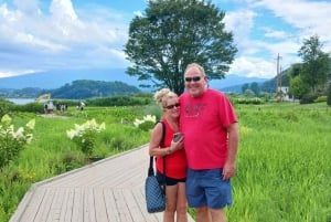 Fra Tokyo: privat dagsomvisning til Fuji-fjellet i luksuriøs Land Cruiser