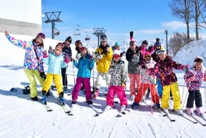 Fra Tokyo: Skiturer på Fuji-fjellet og onsen-opplevelse – dagsomvisning