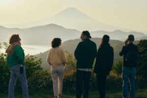 Au départ de Tokyo : visite privée à Fuji/Hakone - Onsen, art, nature