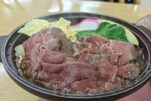 Da Tokyo: tour di 1 giorno delle scimmie delle nevi con pranzo di manzo Sukiyaki