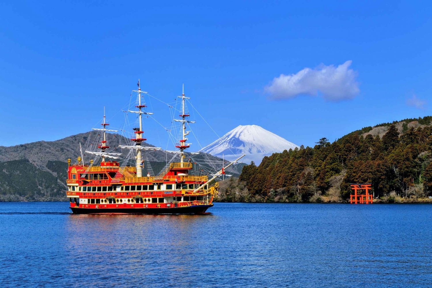 From Tokyo to Mount Fuji: Full-Day Tour and Hakone Cruise