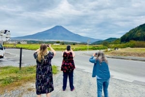 VIP Mt. Fuji och Hakone med vackra sjöar privat tur