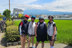 Fuji stad: Mount Fuji Scenic E-Bike Tour