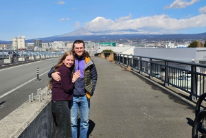 Fuji stad: Mount Fuji Scenic E-Bike Tour