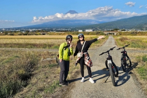 Fuji stad: Mount Fuji Scenic E-Bike Tour