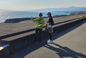 Fuji stad: Mount Fuji Scenic E-Bike Tour