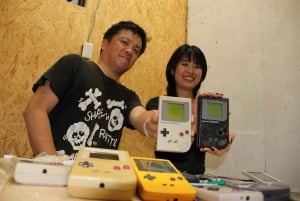 Warsztaty Game Boy Mod w Akihabara, Tokio