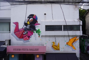 Tour a piedi dei graffiti a Tokyo: Shibuya e Harajuku