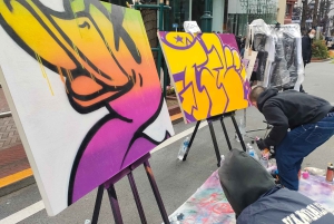 Tour a piedi dei graffiti a Tokyo: Shibuya e Harajuku