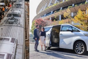 Guidet privat transport Tokyo ↔ Osaka/Kyoto med naturskønt stop