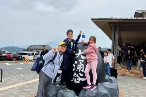 Hakone Day tour to view Mt Fuji after feeling wooden culture