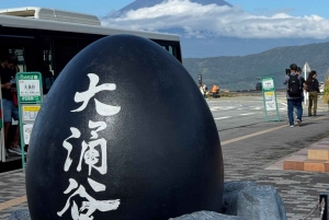 Hakone: Luonnonkaunis rannikkokierros ja yksityinen onsen-kierros Fuji-Viewillä