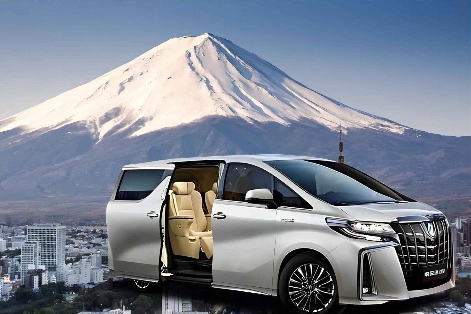 Haneda Flughafen HND Privater Transfer von/nach Tokyo Region