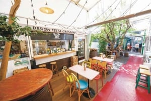 Harajuku: Kunstgalerie-Tour mit Okonomiyaki-Kochstunde