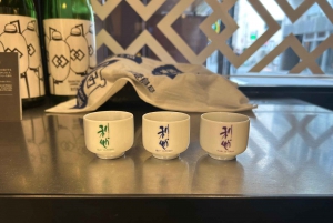 Degustação do histórico saquê de Kanda na loja mais antiga de Tóquio (1596)