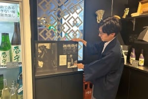 Degustação do histórico saquê de Kanda na loja mais antiga de Tóquio (1596)