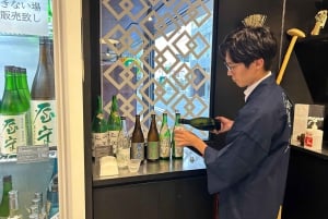 Degustação do histórico saquê de Kanda na loja mais antiga de Tóquio (1596)