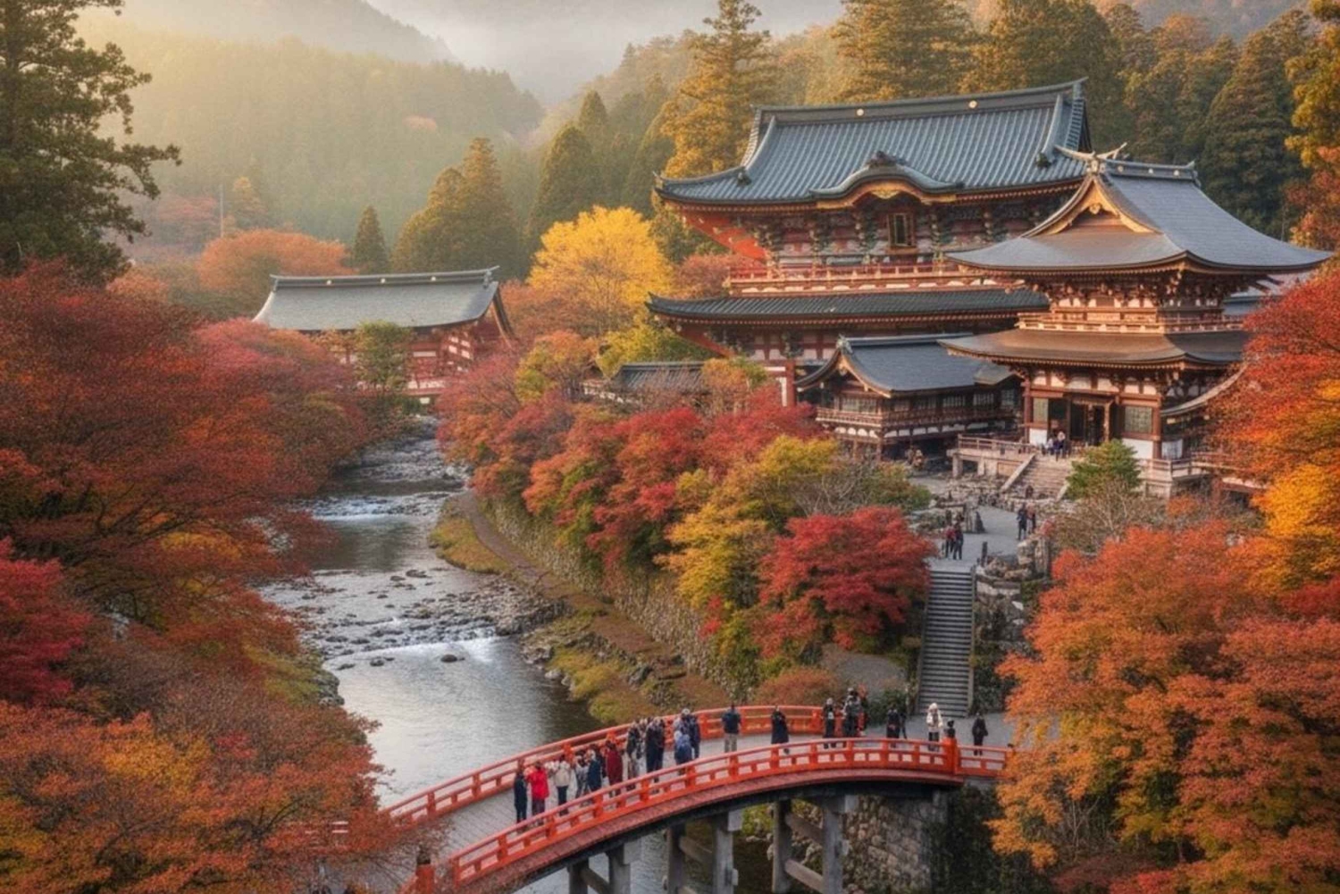 Japan: 4-dagars höjdpunkter med Fuji, Hakone, Nikko och snöapor