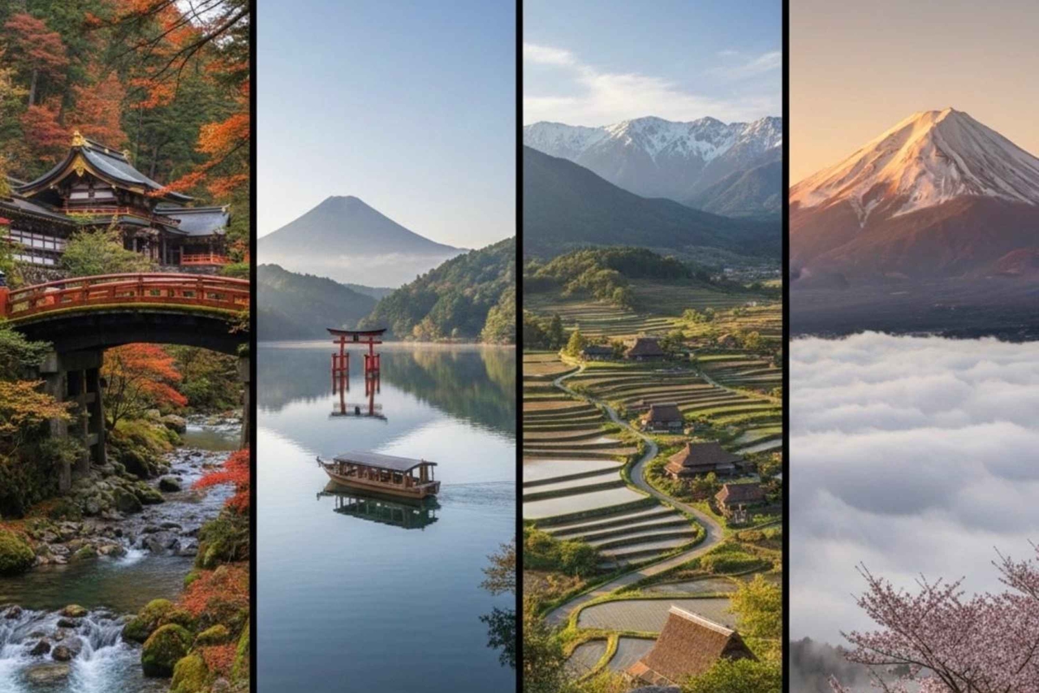 Japan: 4-dagars höjdpunkter med Fuji, Hakone, Nikko och snöapor