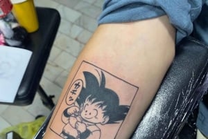 Anime Manga Tattoo Session Tokyo Japan Dragon Ball Pokemon