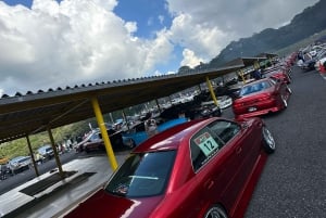 Private Tokyo Drift Car Riding Experience and Pickup Daikoku