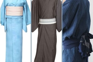 Expérience d'habillage en kimono et de cérémonie du thé japonaise