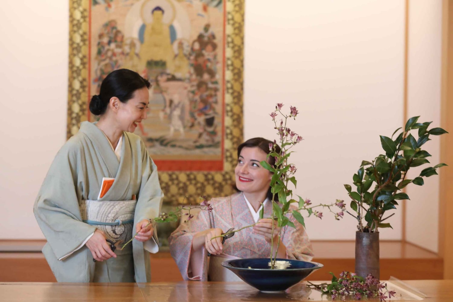 Luxe ikebana-ervaring