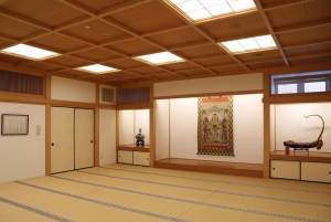 Hacer Wagashi (dulces japoneses) en el Templo Koboji de Tokio