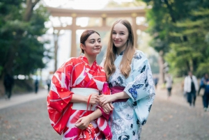 Экскурсия по Токио, Сибуя / храм Мэйдзи в KIMONO / с дружелюбным английским языком
