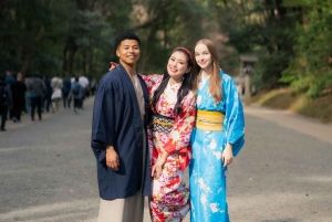 Экскурсия по Токио, Сибуя / храм Мэйдзи в KIMONO / с дружелюбным английским языком