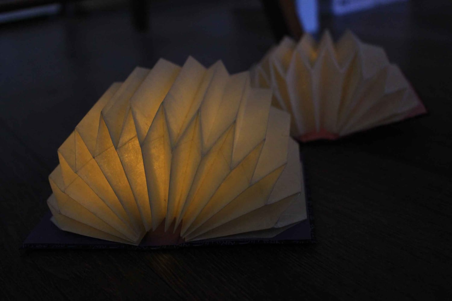 Mini Origami-lampa och Mizuhiki knutbälte Workshop i Ueno