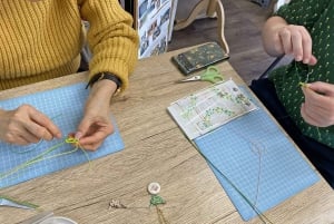 Mini Origami-lampa och Mizuhiki knutbälte Workshop i Ueno