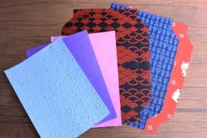 Mini Origami-lampa och Mizuhiki knutbälte Workshop i Ueno