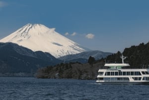 Excursão de 1 dia ao Monte Fuji e Hakone com guia em inglês