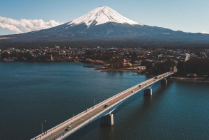 Monte Fuji: tour privato in auto personalizzabile con pick-up