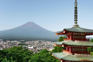Monte Fuji: tour privato in auto personalizzabile con pick-up