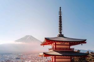 Monte Fuji: tour privato in auto personalizzabile con pick-up