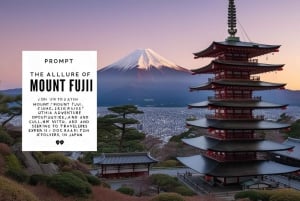 Tokio: prywatna wycieczka na górę Fuji i do Hakone z angielskojęzycznym kierowcą