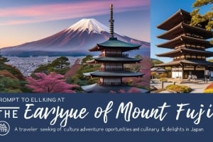 Tokio: prywatna wycieczka na górę Fuji i do Hakone z angielskojęzycznym kierowcą