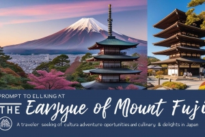 Tokio: prywatna wycieczka na górę Fuji i do Hakone z angielskojęzycznym kierowcą