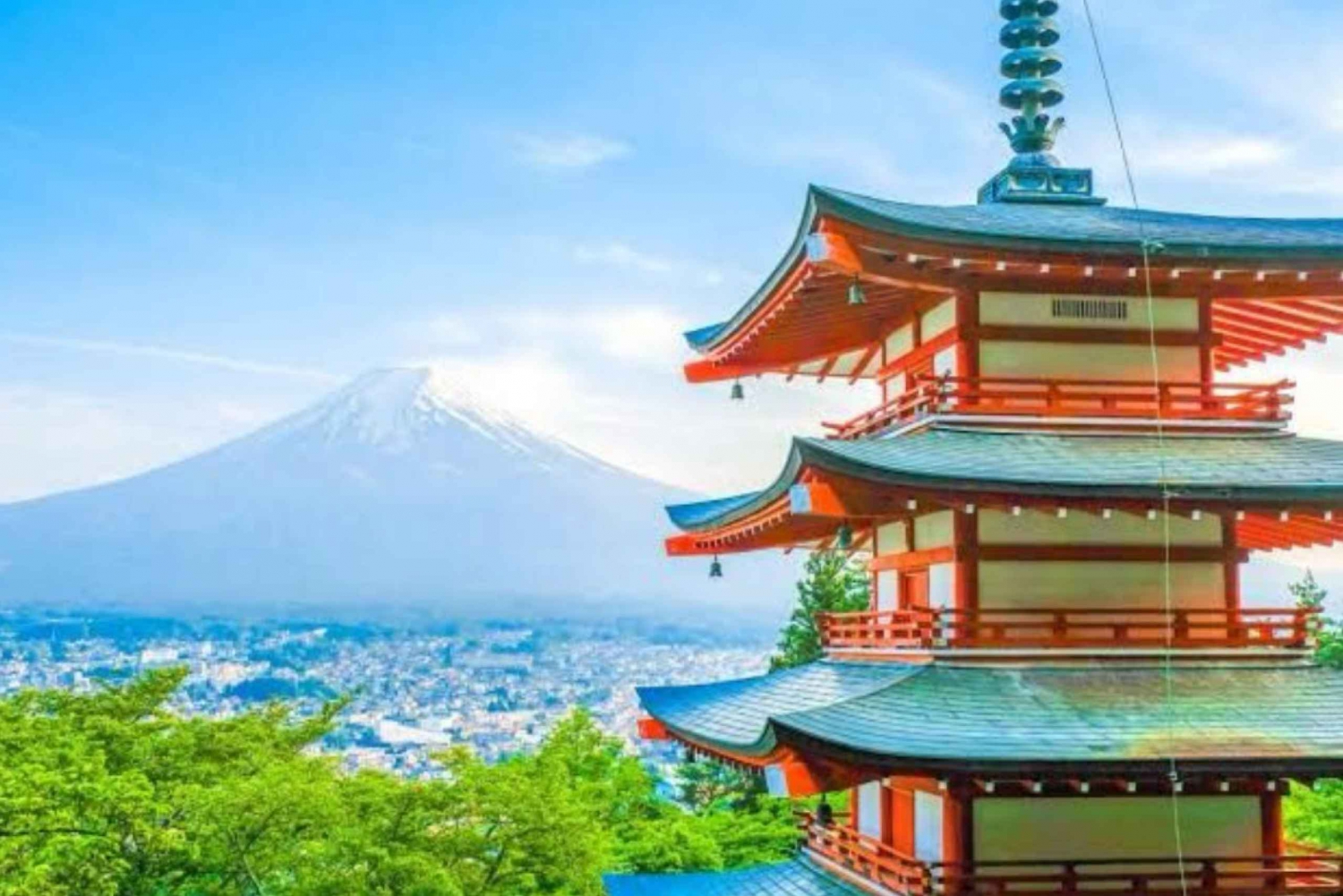 Sightseeingtur til Fuji-fjellet med engelsktalende guide