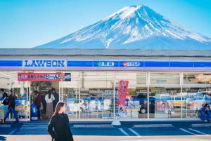 Fuji: Kawaguchisjöns linbana, Lawson och Oshino Hakkai