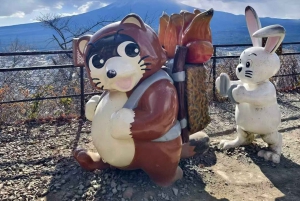 Fuji: Kawaguchisjöns linbana, Lawson och Oshino Hakkai