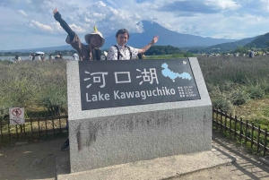 Fuji: Kawaguchisjöns linbana, Lawson och Oshino Hakkai