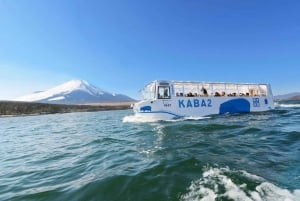 Excursion d'une journée au Mont Fuji, au lac Kawaguchi, à Yamanaka et aux Onsen, au départ de Tokyo