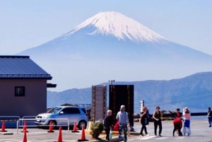 Excursion d'une journée au Mont Fuji, au lac Kawaguchi, à Yamanaka et aux Onsen, au départ de Tokyo