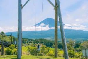 Tour panoramico del Monte Fuji: lago Kawaguchi e visita a una fattoria