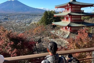Fuji-vuoren nähtävyyksiä – yksityinen kierros englanninkielisen oppaan kanssa
