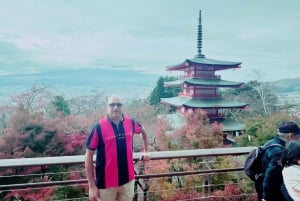 Fuji-vuoren nähtävyyksiä – yksityinen kierros englanninkielisen oppaan kanssa