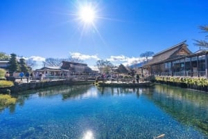 Fuji-vuoren nähtävyyksiä – yksityinen kierros englanninkielisen oppaan kanssa